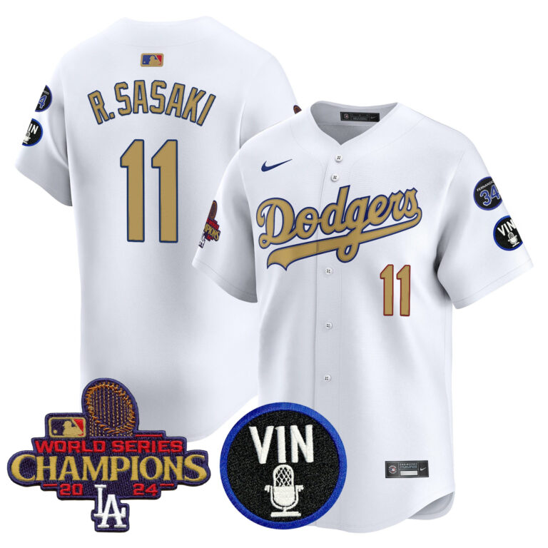 Men Los Angeles Dodgers 11 R sasaki white Sakura Edition Nike MLB 2025 Jersey style5